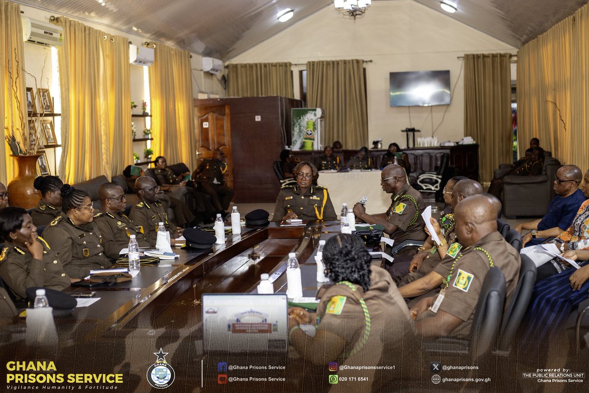 GHANA PRISONS SERVICE tweet media