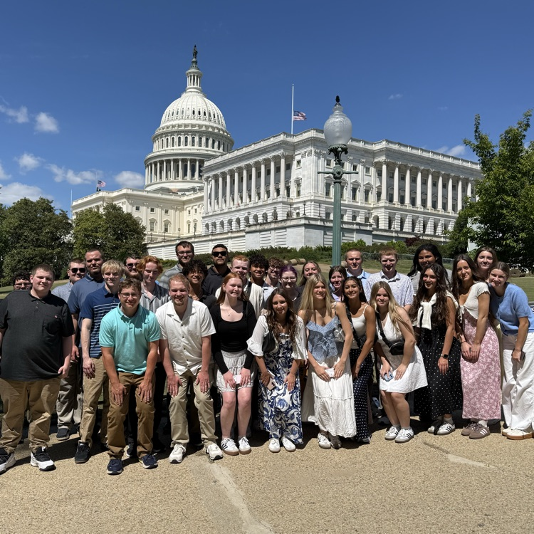 TCCSTrojans's tweet photo. 2026 Senior Trip Day 2 - US Capital Building, Outside Library of Congress https://t.co/qCTrtEvgEc
