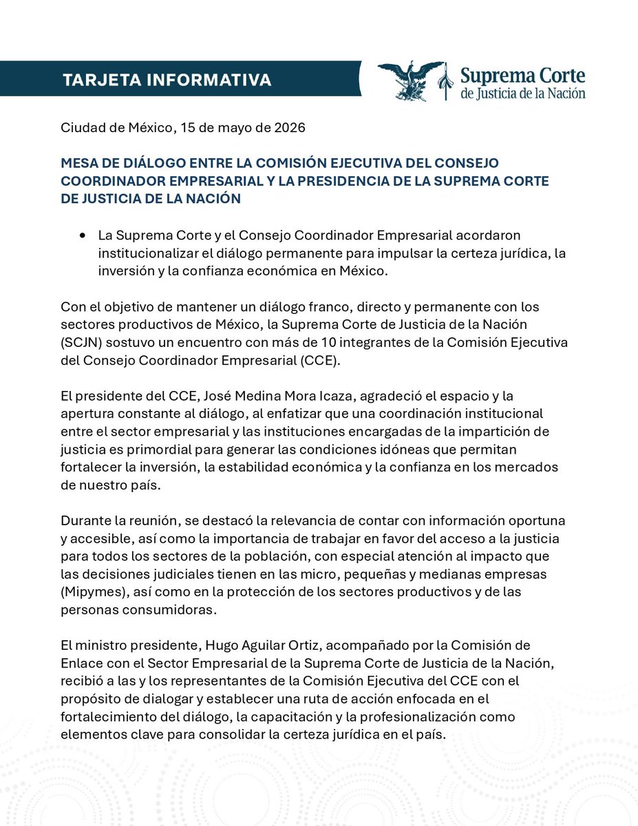 Suprema Corte tweet media
