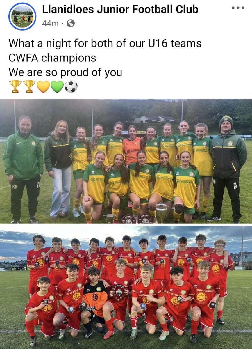 Llanidloes Town fc tweet media