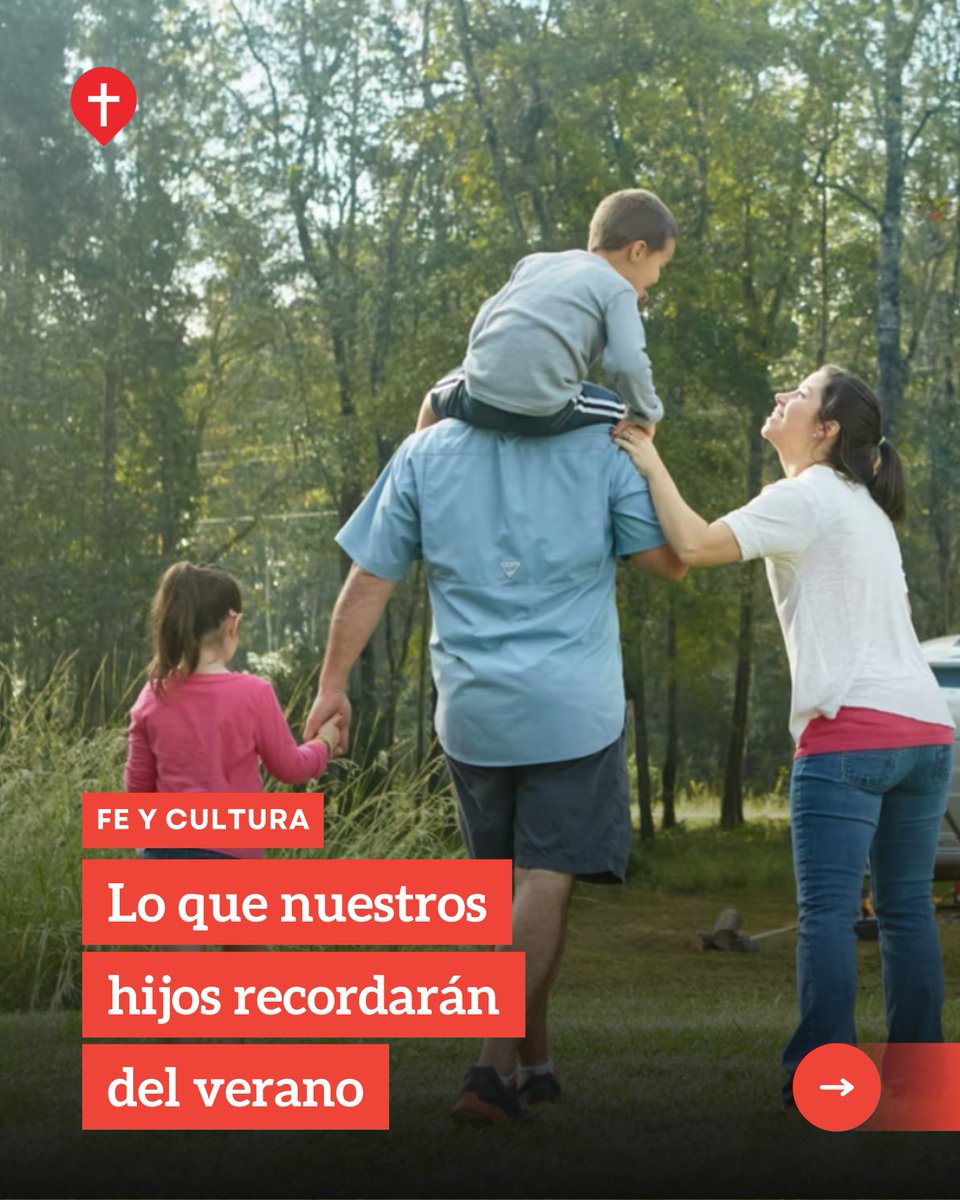 EPCatolico's tweet photo. Los veranos que más marcan a nuestros hijos no siempre son los más costosos o perfectos… sino aquellos llenos de presencia, paz, risas y tiempo en familia. ☀️❤️

Lee más: https://t.co/rnna53YJ7P https://t.co/ukAIoyWmEc