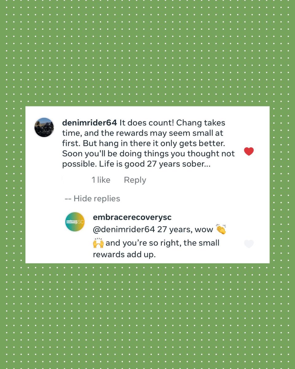 Embrace Recovery SC tweet media