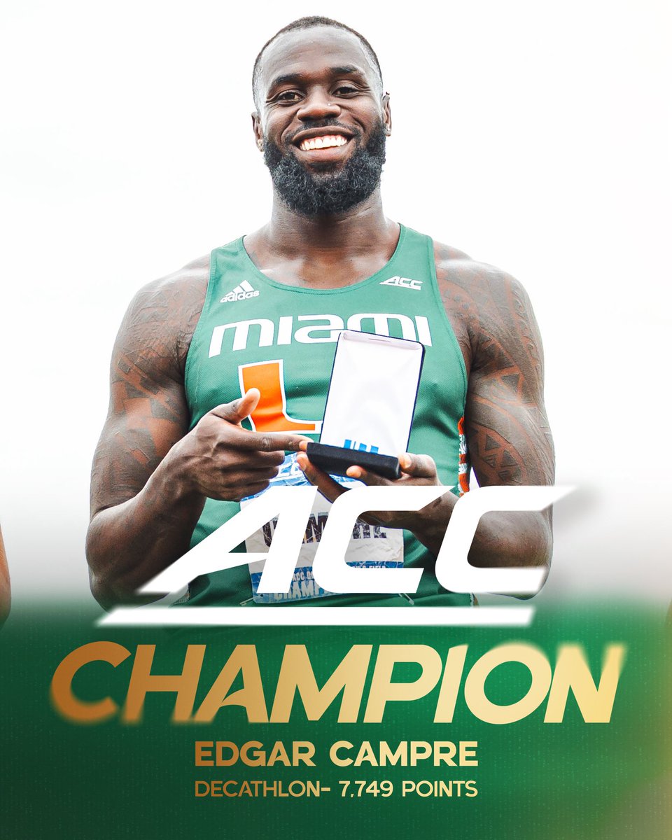 Miami Hurricanes Track & Field/Cross Country tweet media