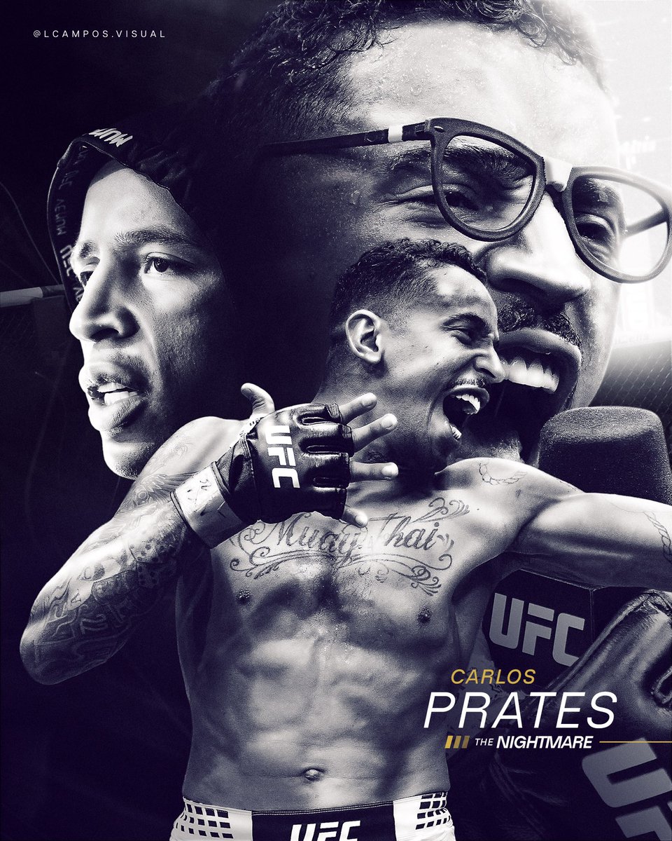 lcamposvisual's tweet photo. The Nightmare doesn’t warn you. It just arrives. 🔥

#CarlosPrates #TheNightmare #UFC #MMA #SportsDesign https://t.co/Y4sri0dSyr