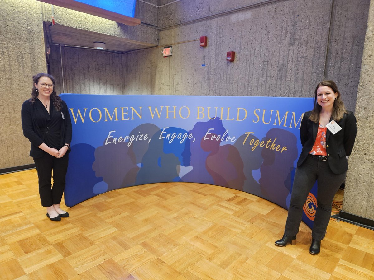 SGH_Engineering's tweet photo. SGH’s Melissa Roth and Kate MacDougall recently attended the Women Who Build Summit in Amherst, MA, hosted by the Construction Institute. The two-day event brought together women and men in the AEC industry to connect, share, and champion the next generation of AEC leaders. https://t.co/kBKP0NT9VV