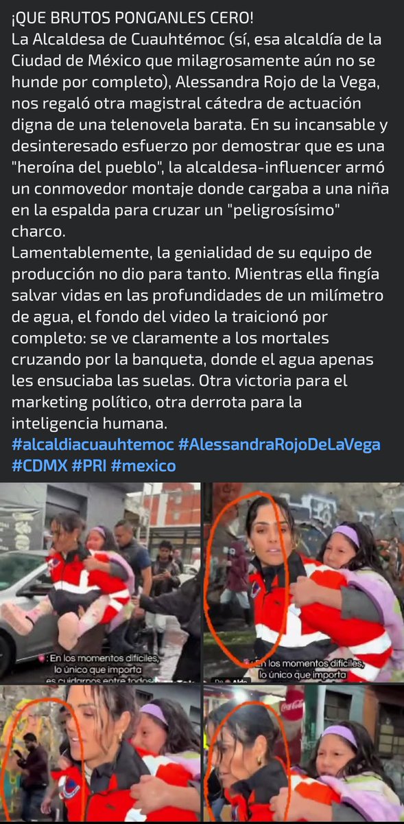 AaronManHell's tweet photo. @DuniaLudlow @AlessandraRdlv Si no puede ni hacer un montaje bien y quieres que solucione problemas más complejos jajajaaj https://t.co/fj4cT7oU2Y
