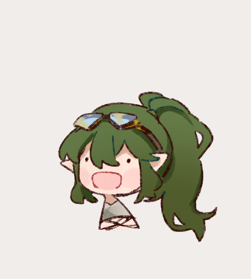 TakeUrTreatment's tweet photo. Already a little curious as to why Penance was approaching her. Thinking to herself, maybe the Lupo was expecting a gift today or something.

She entirely unprepared to be the one getting the gift. With Gavial's blank stare bouncing between Lavinia and the box.

"Whuh?" https://t.co/DrnB4OGQM8