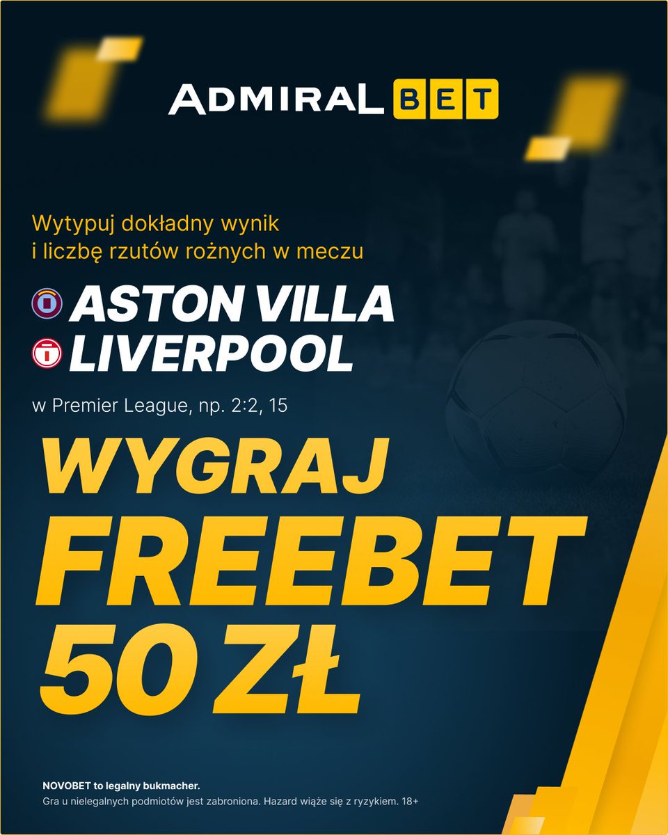 AdmiralBet.pl tweet media