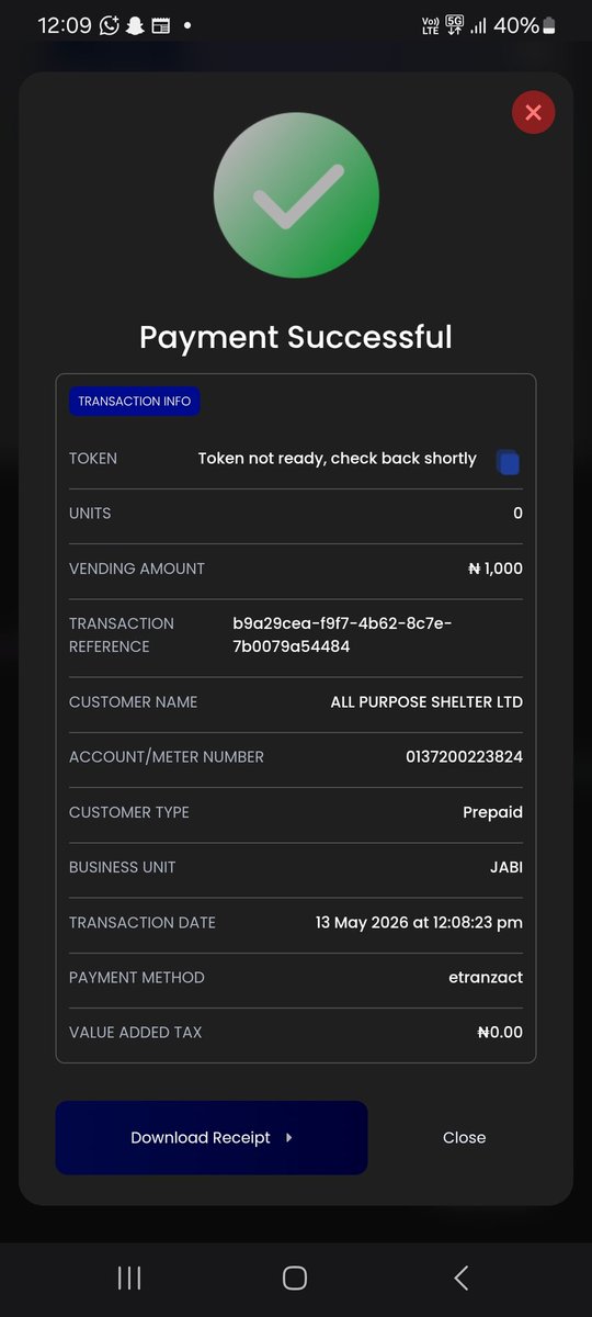 3alienabductee's tweet photo. @aedcelectricity You people  should give me my token na..
Rhia is the 3rd day and you're not even replying me https://t.co/Av6ez0xjwi