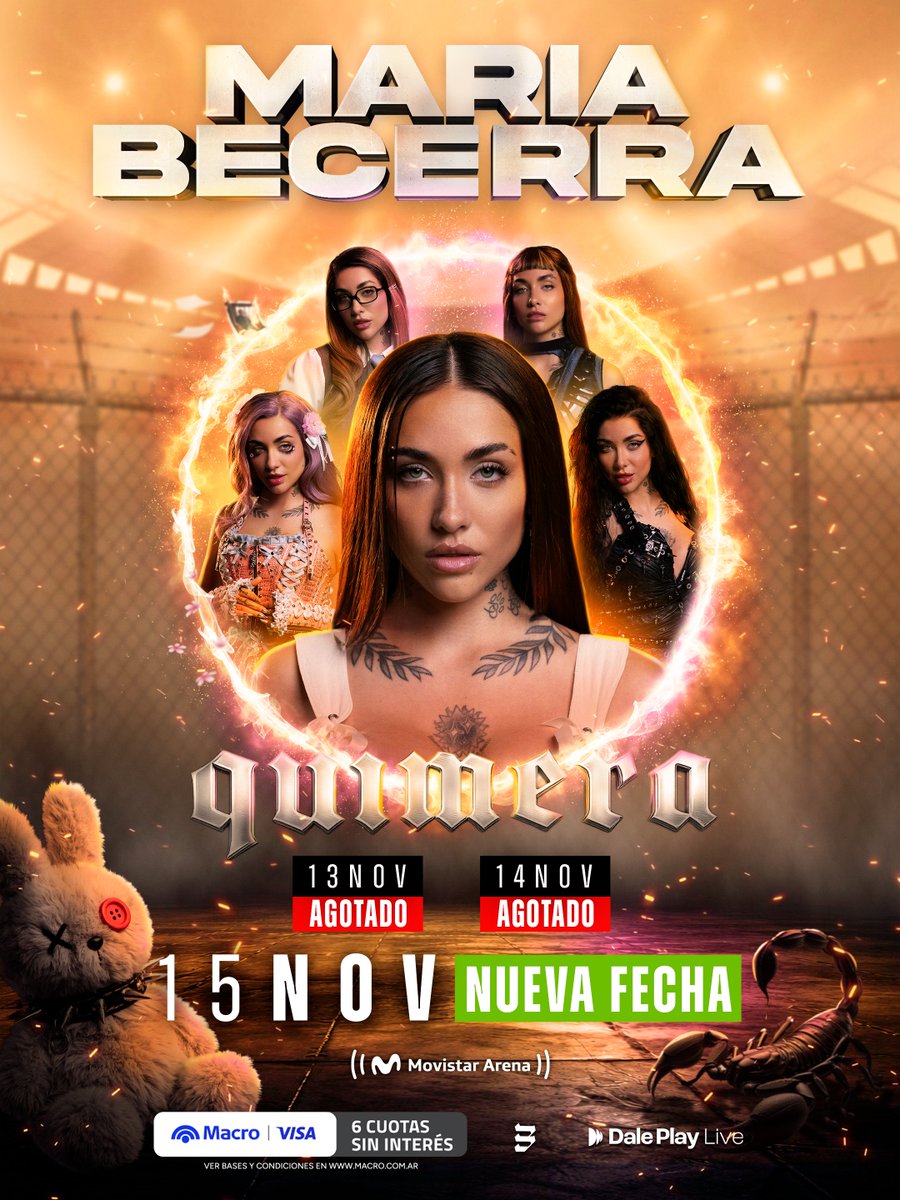 Maria Becerra | Tour, Merch & Data Oficial tweet media