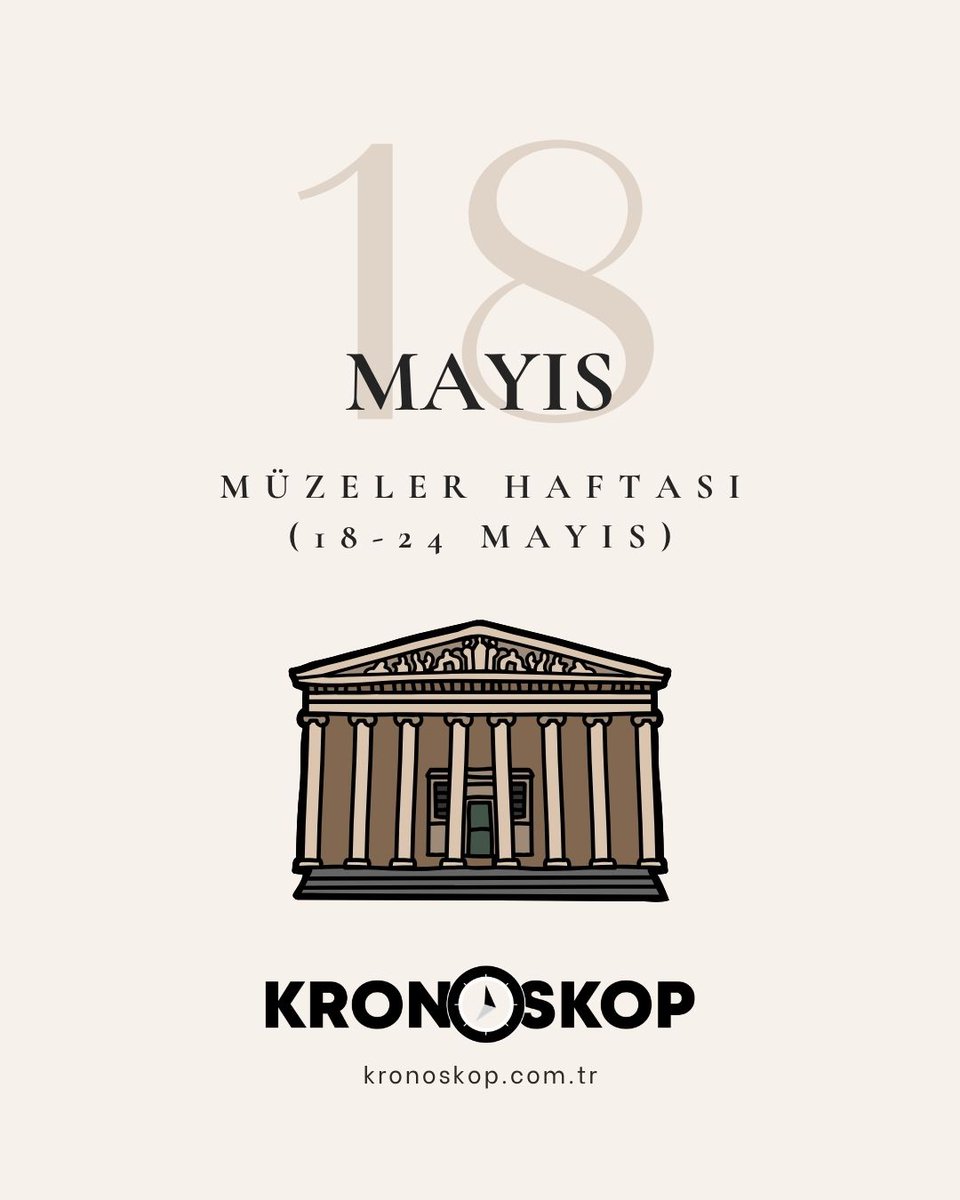 kronoskopcomtr's tweet photo. Müzeler Haftası Başlıyor!

📍Müzeler sadece eser sergilemez, aynı zamanda eğitim ve araştırma merkezleri olarak da çalışır.

#MüzelerHaftası #MuseumWeek https://t.co/UUSiDeQUyu