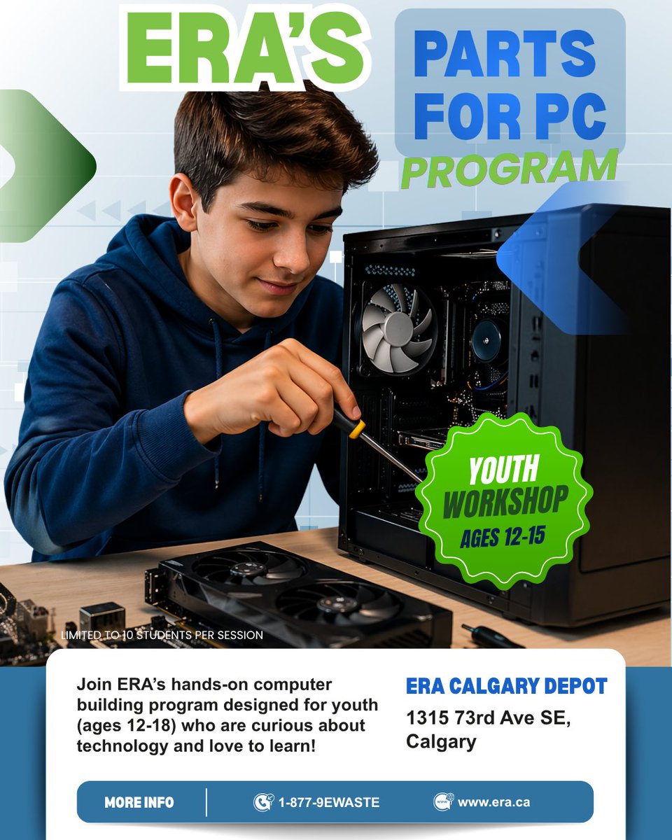 Build a Computer From Scratch with ERA! ERA’s Parts to PC Youth ...