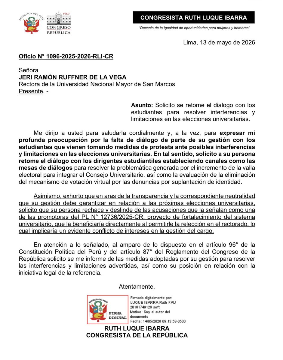 Ruth Luque tweet media