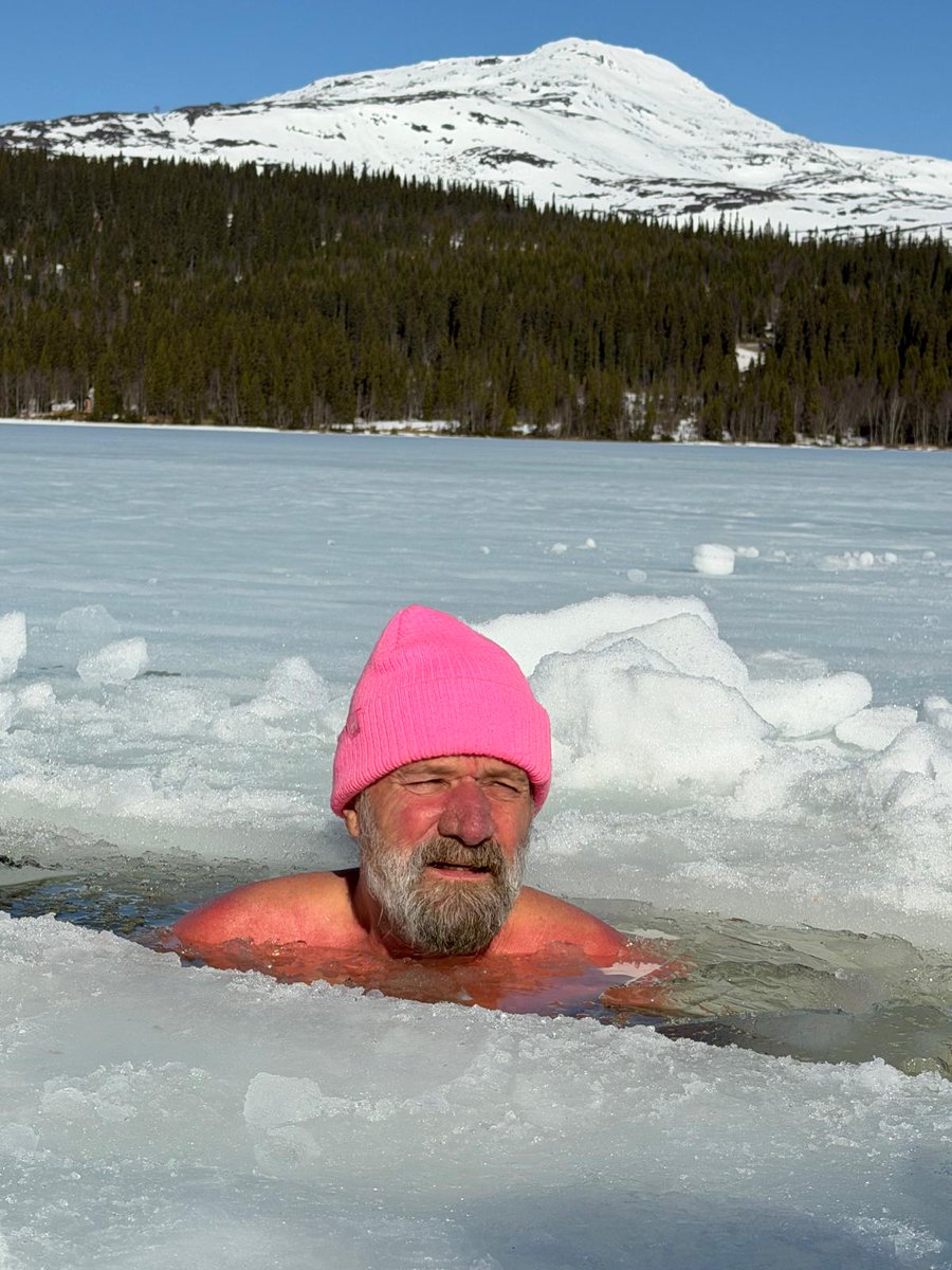 Wim Hof tweet media