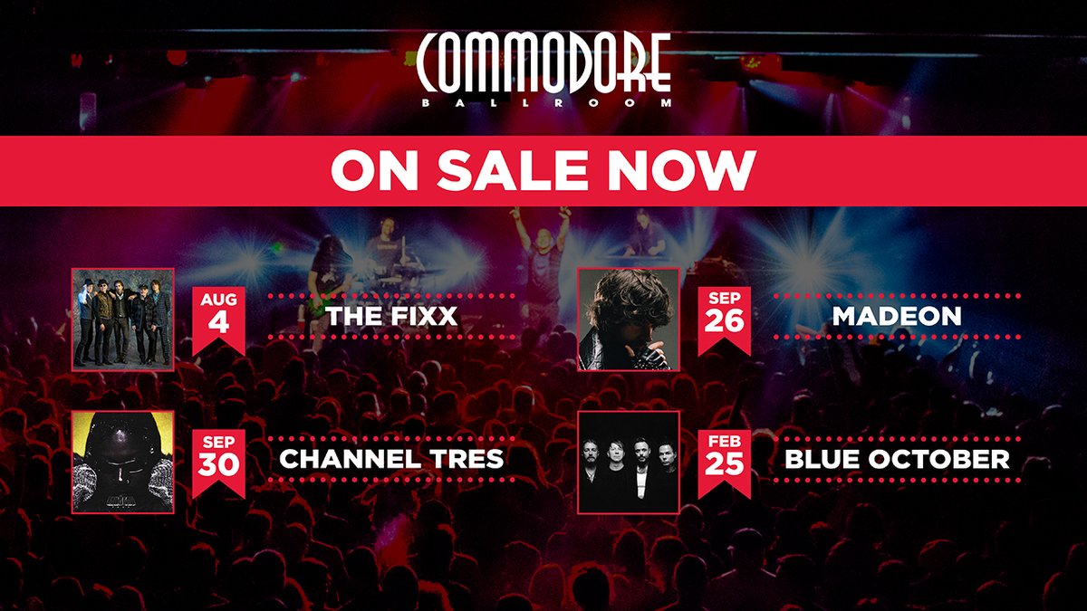 Commodore Ballroom tweet media