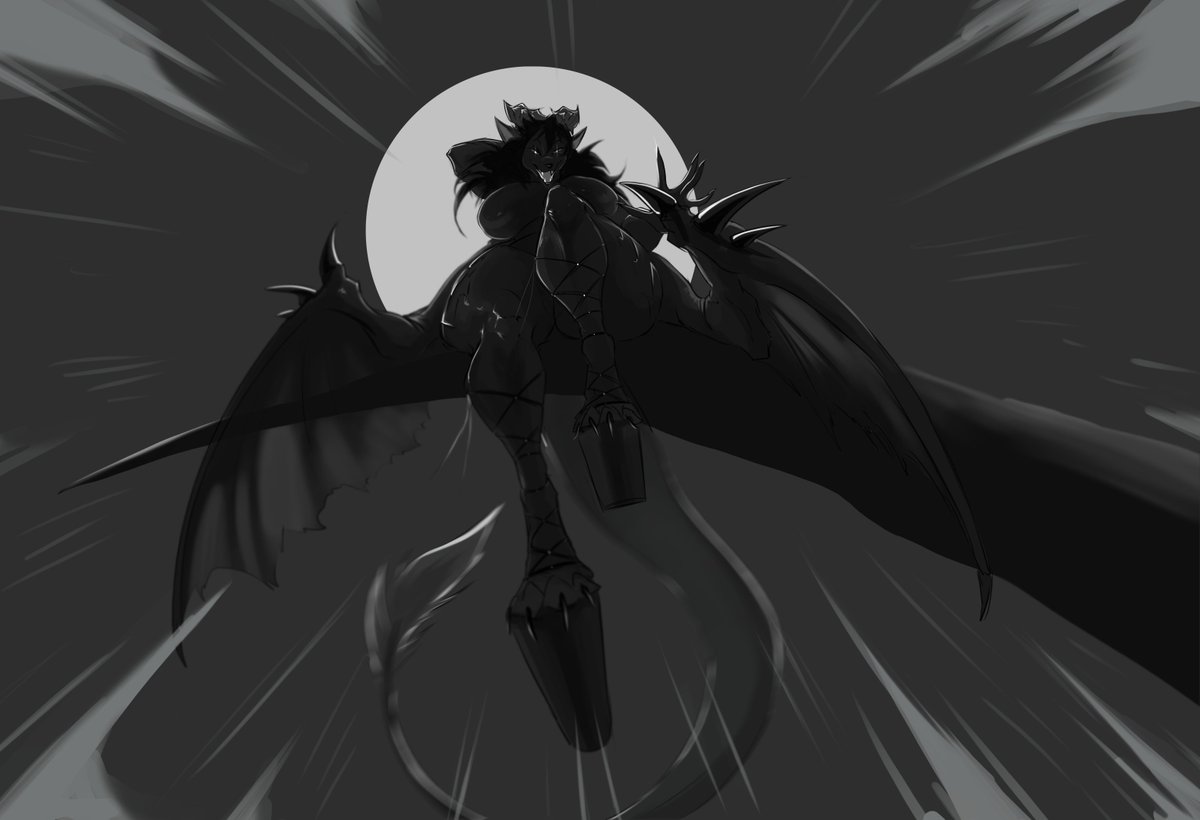 Sweetyborn11's tweet photo. order for @astralismk 💜

#art #furry #furryart #furryartist #dragon #monsterhunter https://t.co/4HkZiMczwl