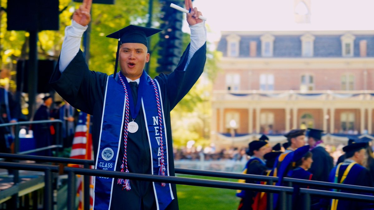 CASATUNR's tweet photo. Congratulations to the University of Nevada, Reno Class of 2026.🎓️ We're wishing every new alum a future full of purpose, growth, and the courage to go do the bold things our world needs. Go Pack! 🐺 

#UNR2026 #WolfPack #ClassOf2026 #GoPack #UNRGrad https://t.co/mUsaL3muMq