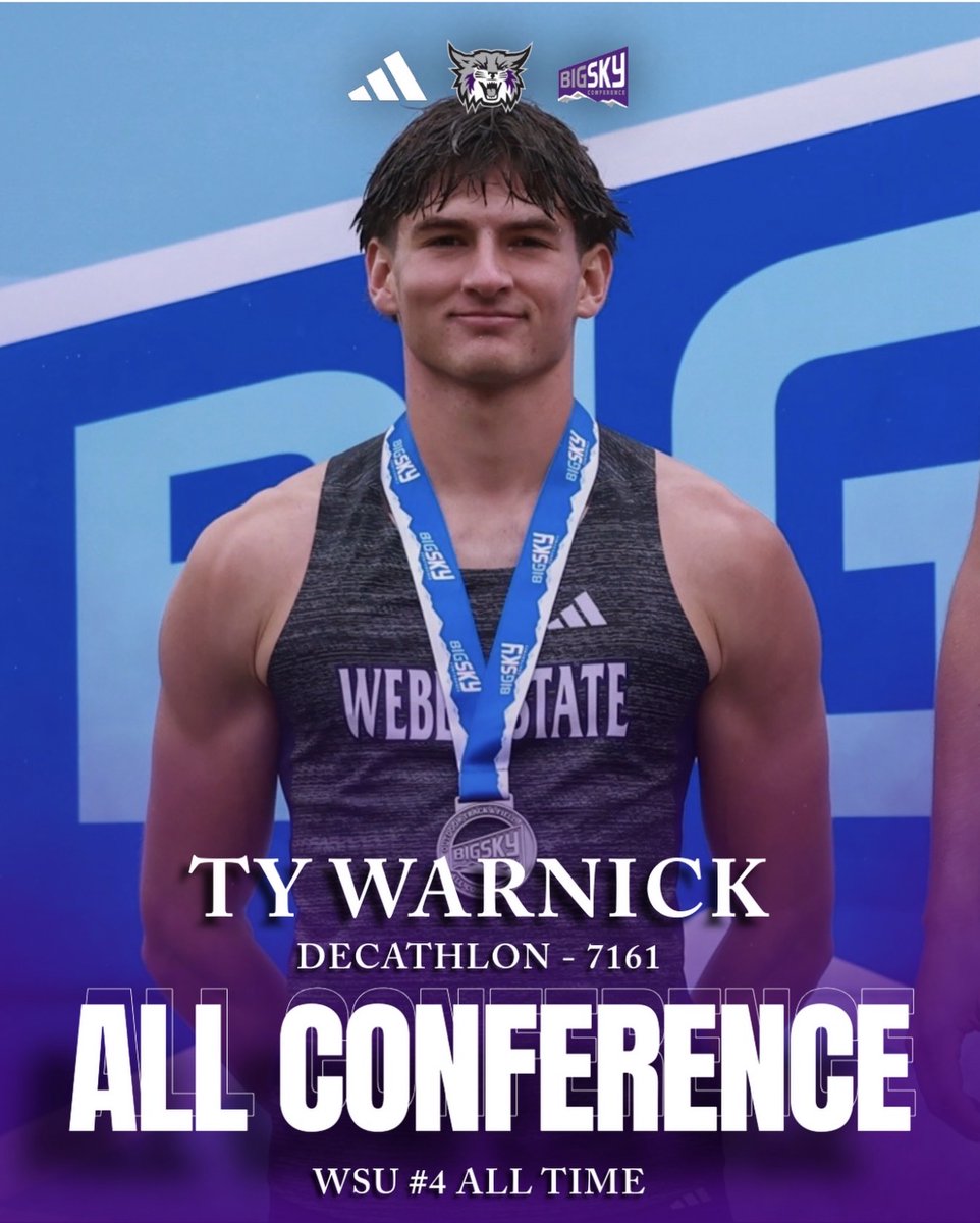Weber State Track tweet media