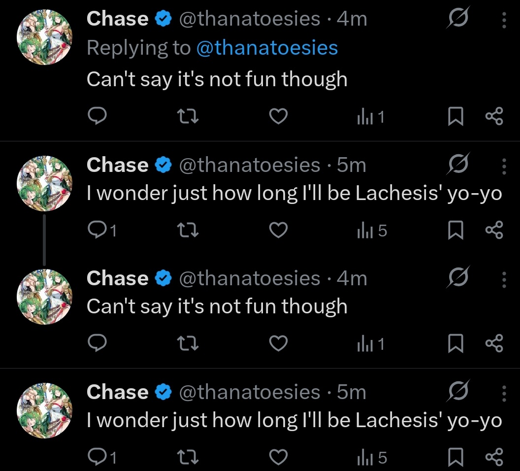 Chase tweet media