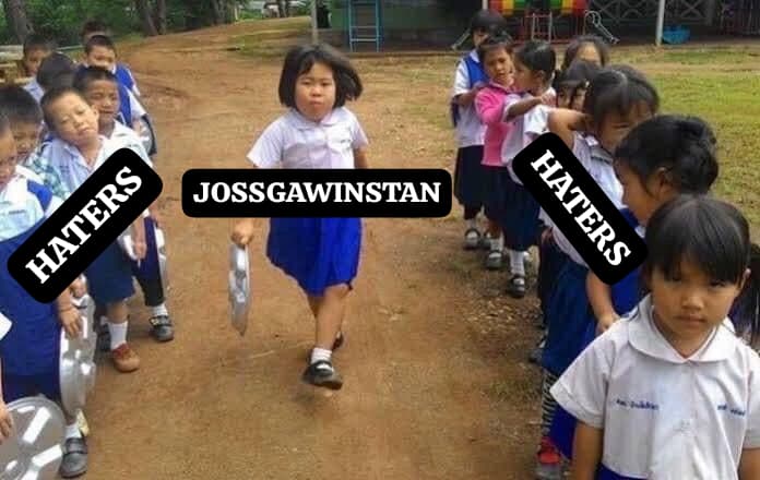 arunakia's tweet photo. Kalau ada yang tanya siapa kita? Jawablah, "KAMI JOSSGAWINSTAN, KAMI JOSSGAWINMANIA." Haters bukan apa apa karena JOSSGAWINSTAN adalah bangsa yang besar. Kalau kalian mau bergabung, kami siap merentangkan kepak sayap JOSSGAWINSTAN yang berkibar di tengah bisingnya lalu-lalang 🦅 https://t.co/hOO0ahnlQH