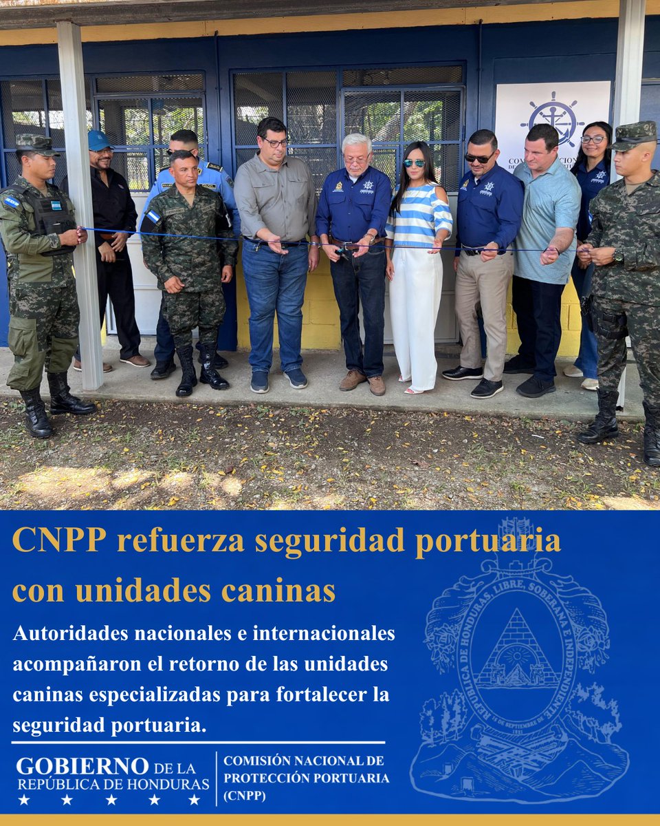 Comisión Nacional de Protección Portuaria tweet media