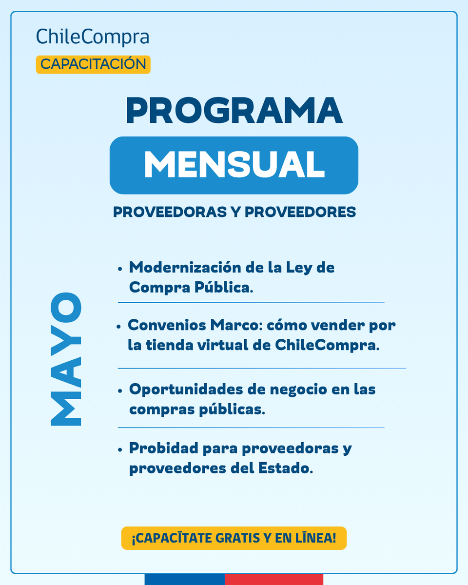 ChileCompra tweet media