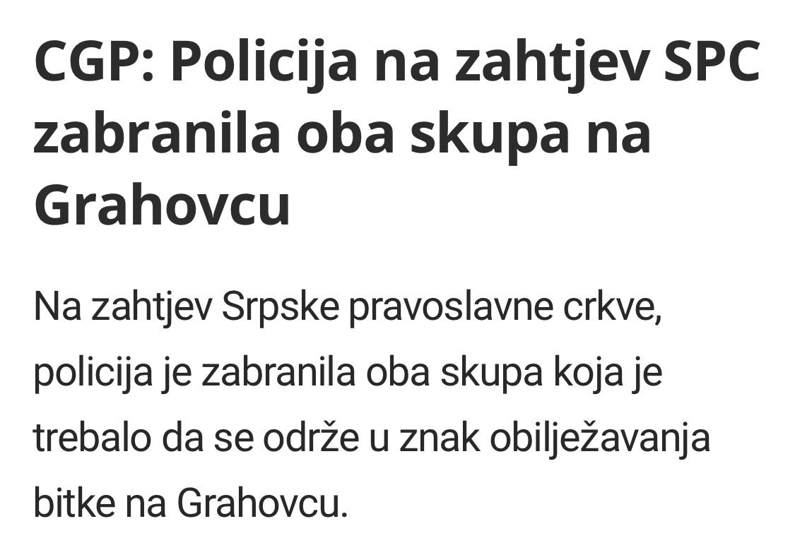 Ministarstvo Javnog Informisanja 🇲🇪 tweet media