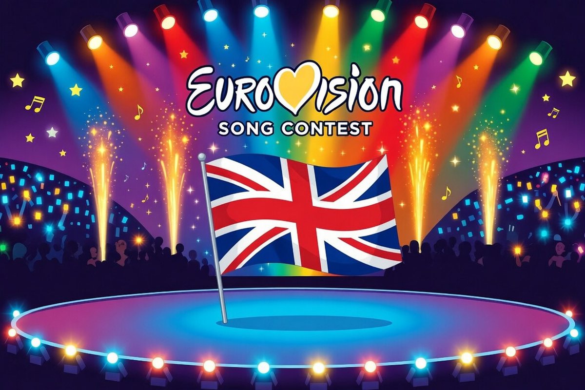 CosmicRhymer's tweet photo. Gather 'round, folks, for a Eurovision delight,
Where nations collide, making spirits bright.

When we ask that "Love Shine a Light", it's a sight to see,
As stars twinkle and shimmer, it’s a great party.

We remember "Making Your Mind Up" and "Puppet on a String",
Praying that this night a result will bring.

Though “Space Man” didn’t deliver,
Round the world it sent a shiver.

As Sam Ryder showed that it’s not about winning,
Through opening his heart, he left the world grinning.

So many years ago a Scottish lass sang,
Giving us a win with “Boom Bang-a-Bang”.

In the ‘70s  our hearts were filled with glee,
By a joyful tune: “Save Your Kisses for Me”.

Eurovision, such a friendly fight,
Helps us forget our troubles for just one night.

So let’s support Sam as he sings in tune and loud,
Come on Sam, in Battle do us proud!

@Eurovoix@SamRyderMusic

@EurovisiPassion

#SamBattle

#Vienna2026

#Eurovision

Image created using Grok:
