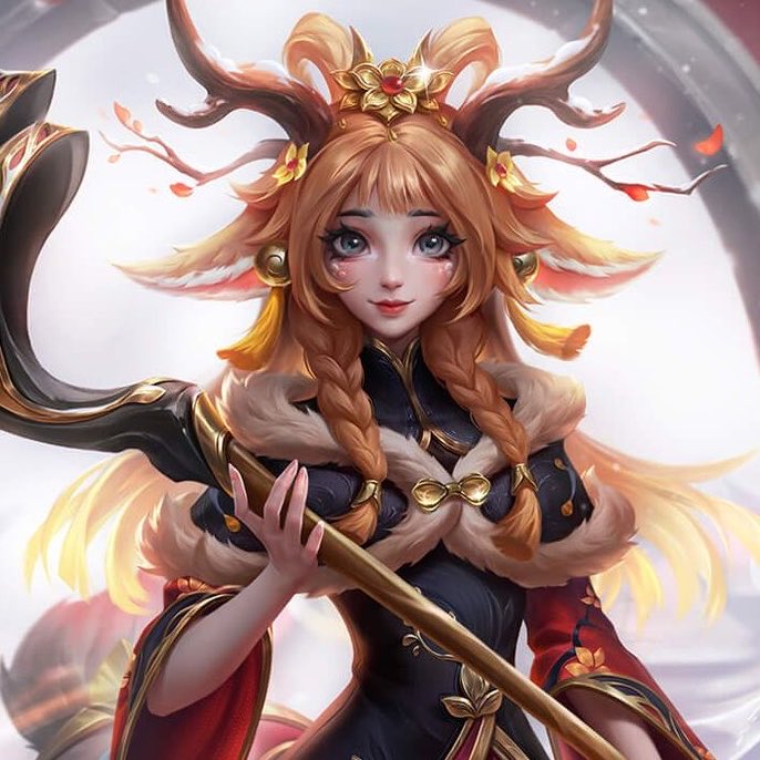 luxnoira's tweet photo. lillias model being 1 to 1 with her chroma splash art is crazy https://t.co/XgmLXOrgcT