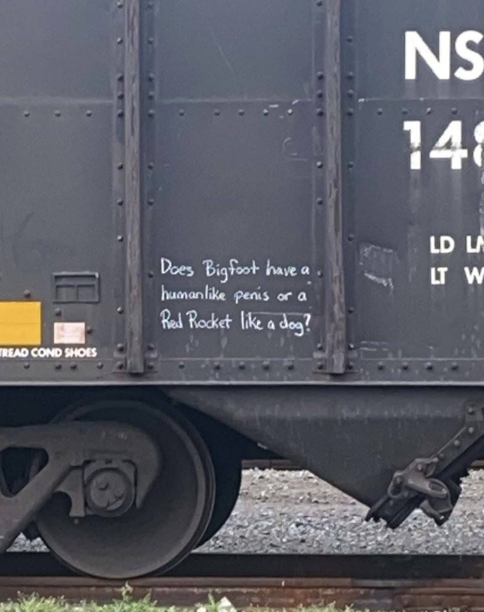 NoCoastJake's tweet photo. @Travis_Schmidt5 graffiti or not, I’m still curious as to the answer… https://t.co/hgH7u4hrBN