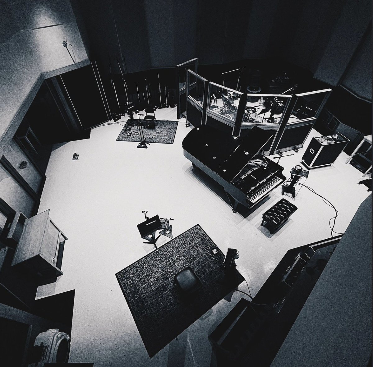 capitolstudios's tweet photo. A view of Studio B's live room as taken from the lounge. https://t.co/MvXot0P1IX
