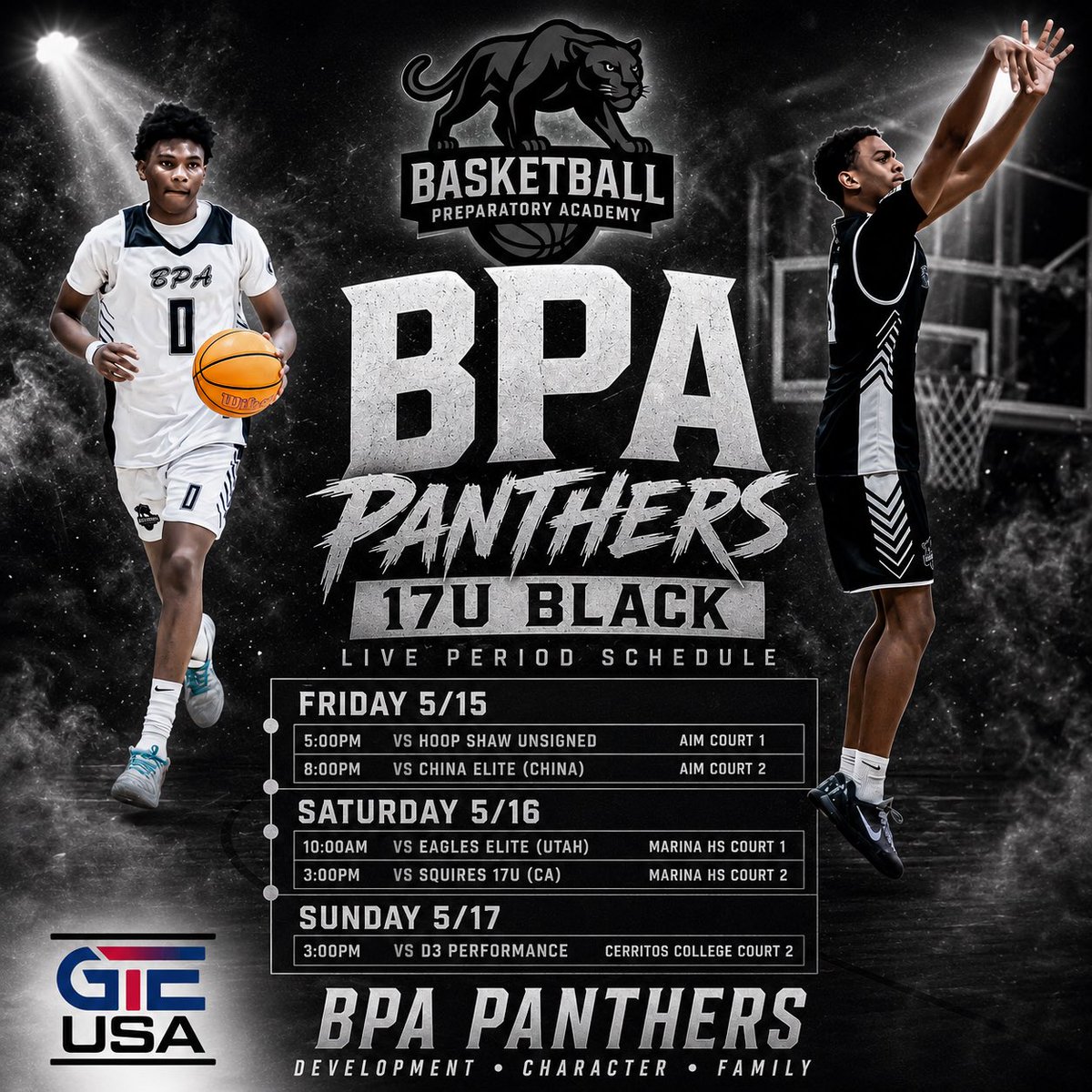 bpapanthers_'s tweet photo. 17U Live Period Schedule 🏀🔥@Coach_Ash_ https://t.co/IqXjfLpxJm