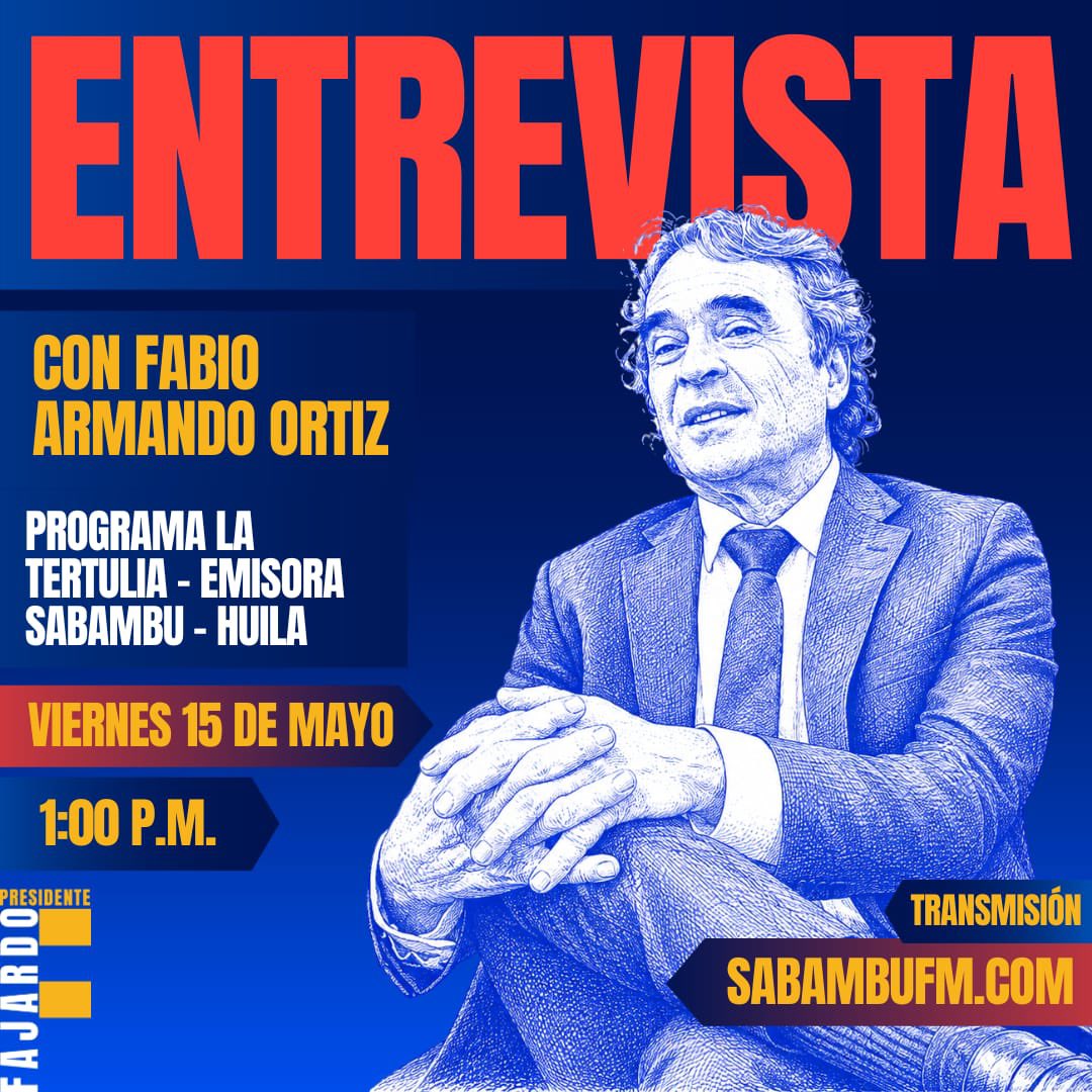Sergio Fajardo tweet media