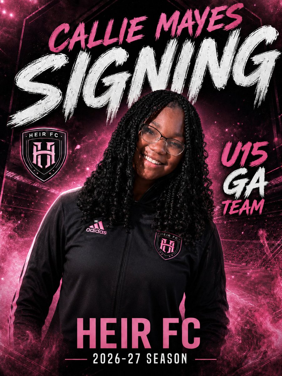 CallieMayes06's tweet photo. New Season, New Jersey, Same Intensity. Thank you @heir_fc and @mgmfutbol for offering me a spot on the Heir U15G GA Team. Im looking forward to getting to work and getting back to doing what i love! #heir #girlsacademy #explorepage #blackgirlmagic #goalkeeper https://t.co/s6R0lKCcbk