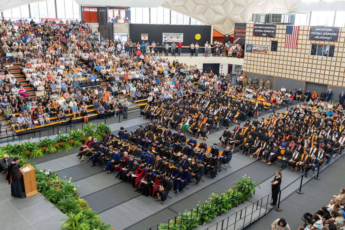 East Central University tweet media