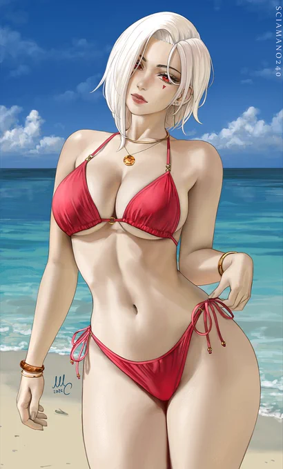 My OC Bianca, this time in bikini. Which OC next?