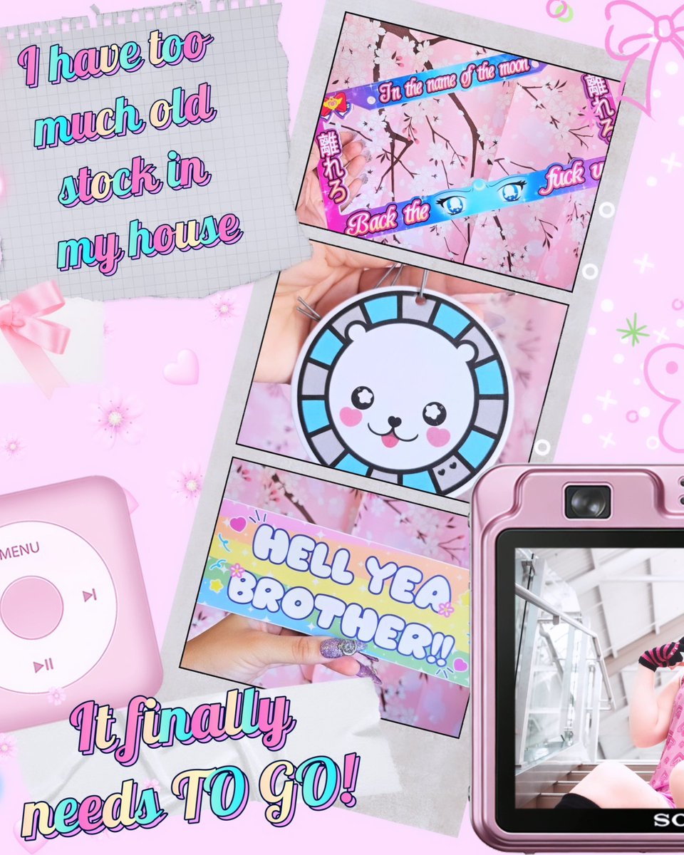 maiden_machine's tweet photo. ✨ Get this shit out of my house SALE! ✨
I have too much stock and desperately need space!

🎉This is the biggest sale I've ever thrown, items up to 40% off! Almost everything is on some type of discount!

https://t.co/FVZdIjDVeq
🌸🫶🌸 https://t.co/AOhklsbuzp