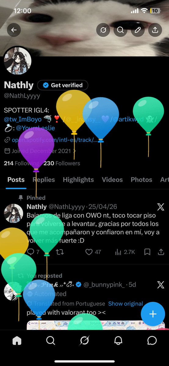 Nathly tweet media