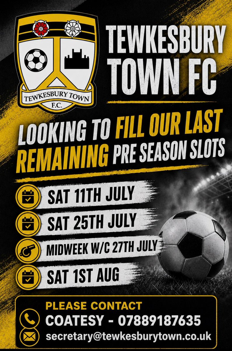 Tewkesbury Town FC tweet media