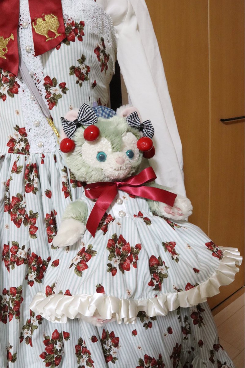 ジャンスカとジェラトーニの服のみ制作(❁´∀`❁)ﾉ𖤐´- お揃い装備