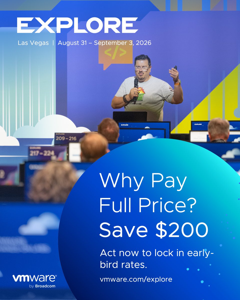 VMware Explore tweet media