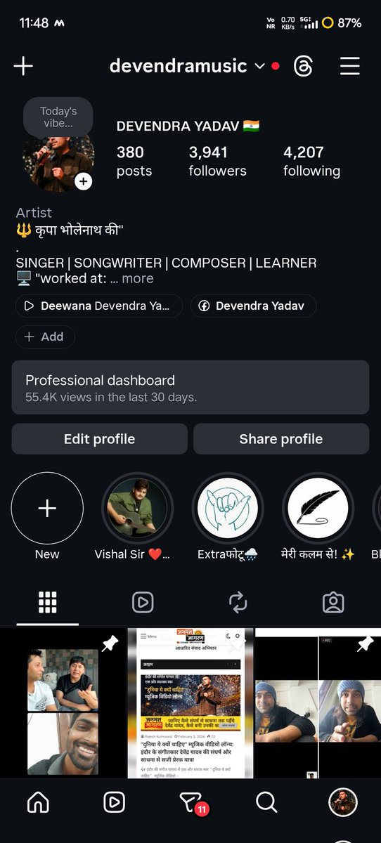 DevendraMusic's tweet photo. Thank you so much for this happiness, love and support ❤️🥹🙏🏻
Team @instagram @Meta 
Im speechless 
Much love 🙏🏻✨✨
IM BACK TO MY WORLD 🌎 https://t.co/tFEkjCeTLj