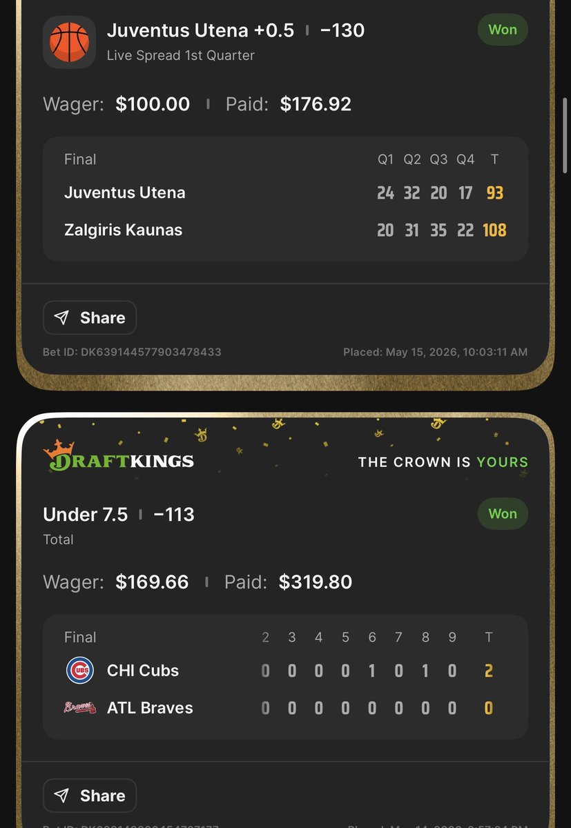 GarrisonParkk's tweet photo. I TURNED $3.25 -> $2000+ WITH @DreamsBets 

JOIN THE TEAM TO START HITTING CONSISTENTLY🔥🔥 https://t.co/olWfZWKzyU