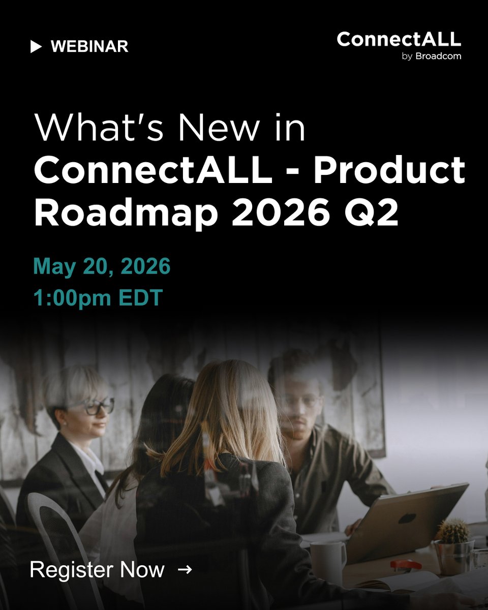 ValueOpsByBRCM's tweet photo. Integration isn’t failing from lack of capability. It’s complexity.

Tomorrow, join Shamim Ahmed, Head of ConnectALL Product Management, for a preview of what’s next and how to reduce friction and improve data reliability.

Save your spot: https://t.co/QX7TgobzNy https://t.co/zvG8la2x5t