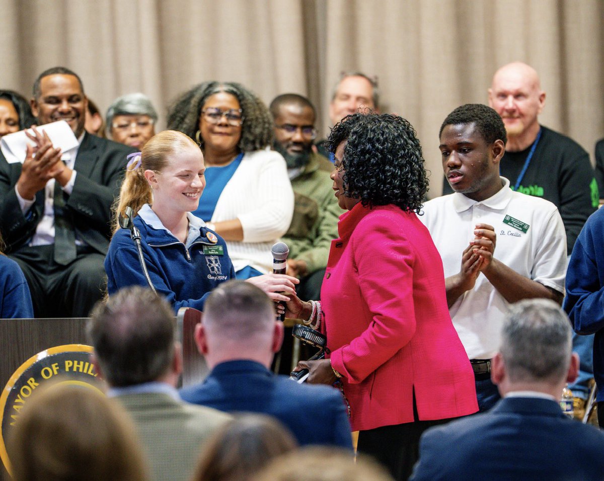 Mayor Cherelle L. Parker tweet media