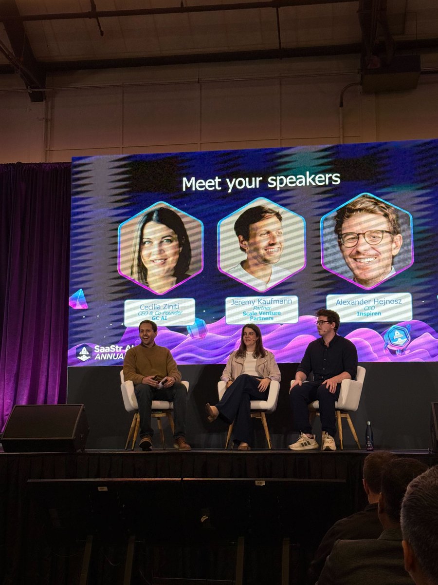BeccaHasADHD's tweet photo. It's been a fun couple of weeks for the @scalevp team!

💥@jkauf_mann spoke at @cerebral_valley
💥@rodriscoll took the stage with @jasonlk at @saastr
💥@aniehenke spoke at @WebSummit
💥@jkauf_mann spoke to two of our portco CEOs at @saastr (@CeciliaZin/@gcai and Alex H/Inspiren) https://t.co/7IvYHmJqET