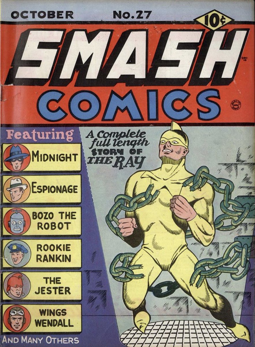 BrianWPrescott's tweet photo. #SmashComics No. 27 #TheRay ⚡️ #DCUniverse 💫 https://t.co/RKDLKS24g2