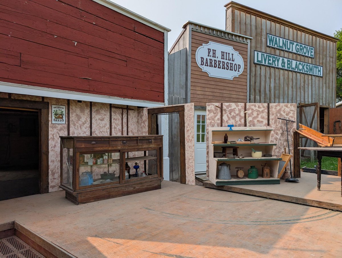 WilderPageant's tweet photo. Reminder: Tomorrow May 16th is another workday at the Walnut Grove Laura Ingalls Wilder Pageant. We will start at 9:00 A.M. until noon.
There is much work to be done yet.  Repairing the Oleson Store set, painting, caulking, fence straightening, and always cleaning to do. https://t.co/WQ2eQ4qt4W
