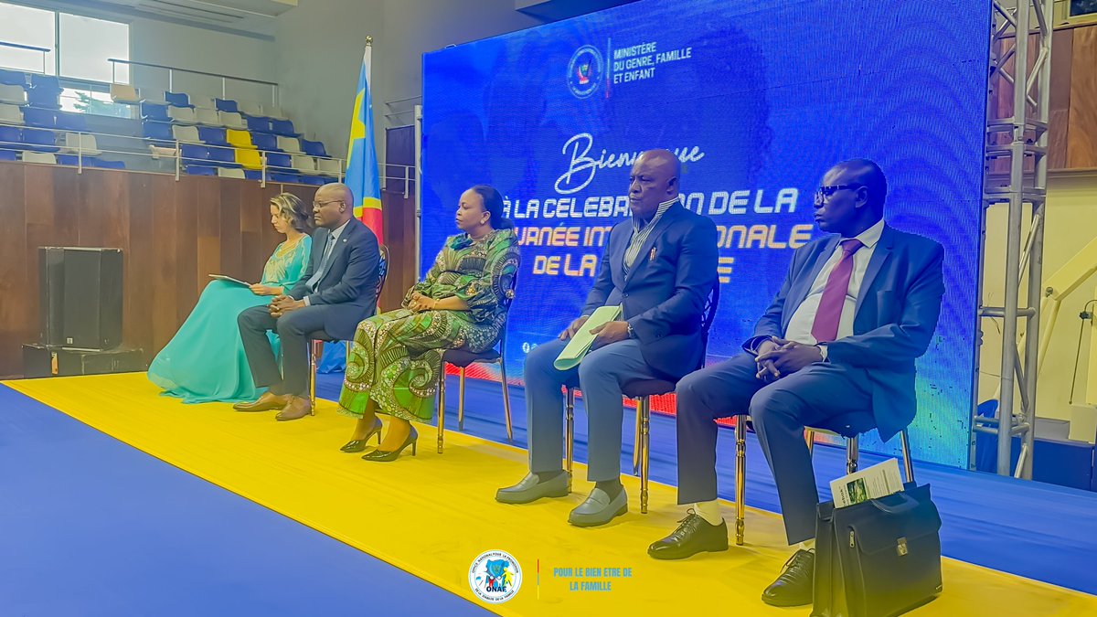 OnafRdc's tweet photo. Cette journée a constitué un moment privilégié de joie, de réflexion, d’engagement et de mobilisation autour des valeurs familiales, de la cohésion sociale, du vivre-ensemble ainsi que de la promotion de l’égalité des chances au sein de la société. https://t.co/Yzhhb32zDa