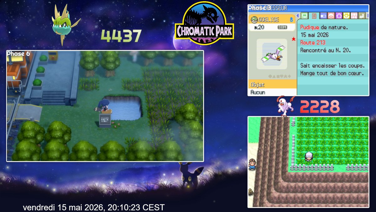 Darksuun's tweet photo. Goélise shiny pour la phase 3 d'Absol ! 
En 2226 rencontres sur Perle ✨✨

Enfin une phase qui fais plaisir, il est grave cool et compte pour l'event RCEM d'@OrionShiny !

#SHLS14 #PokemonPerle #Shiny #ShinyHunt https://t.co/s5xkYhGTTl